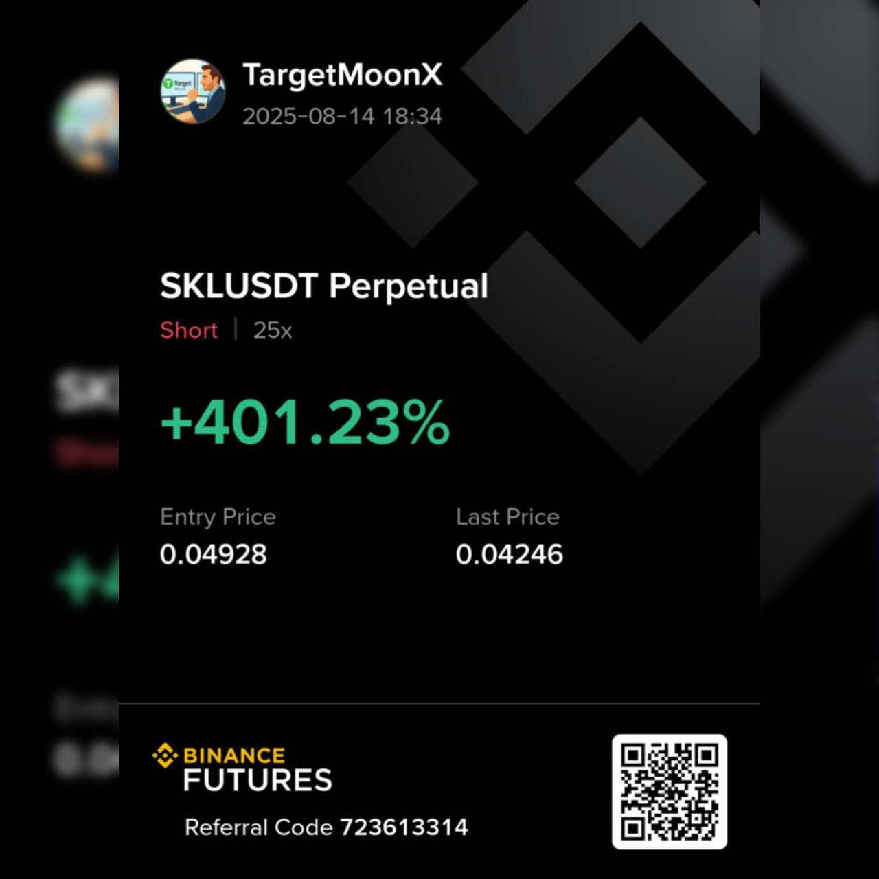 Trading Result