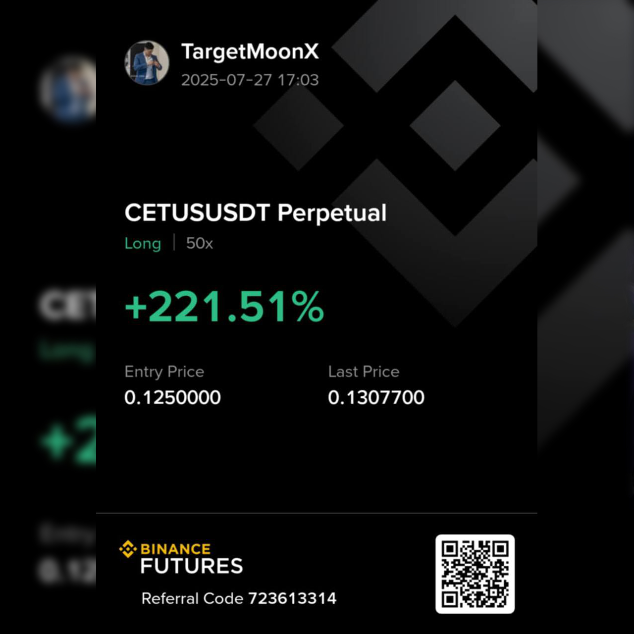 Trading Result